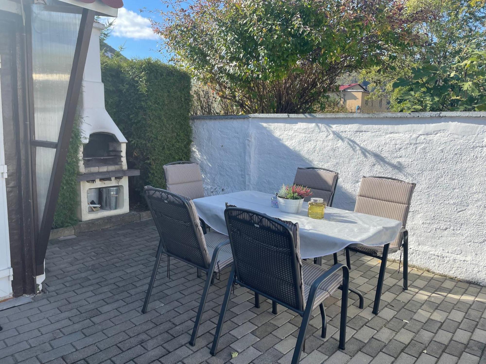 Christels Ferienwohnung 1 In Thale Mit Sonnenterrasse Und Grill Exterior photo